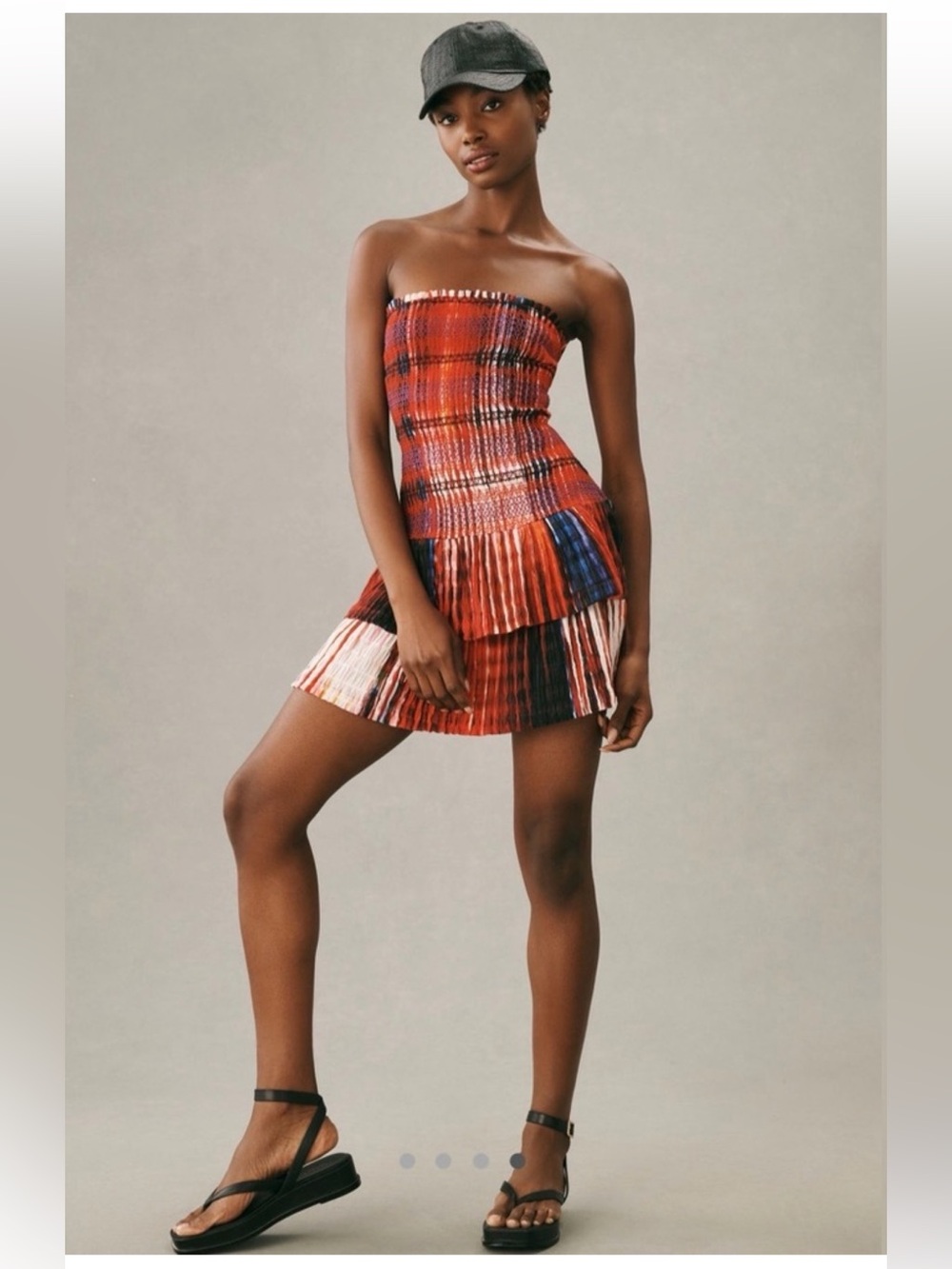 NWT, Anthropologie, Plenty by Tracy Reese, Plenty Simple Tiered Mini Dress, XS
